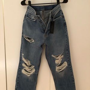 Carmar Emilia boyfriend ripped distressed jeans